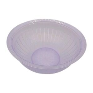 Tupperware Multifunctional Impressions 10" Colander Rinse Strain Lt Purple U250